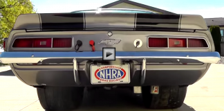 1969 Pro Street chevy Camaro with nitrous