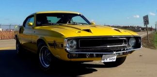 1969 ford mustang shelby gt500 super cobra jet muscle car