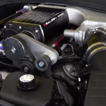 2014 Chevrolet Camaro Saleen 620 Supercharged Black Label engine