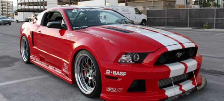 ford mustang wide body kits compilation