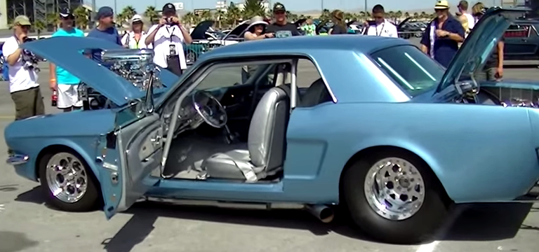 pro street 1966 ford mustang 1400 horse power