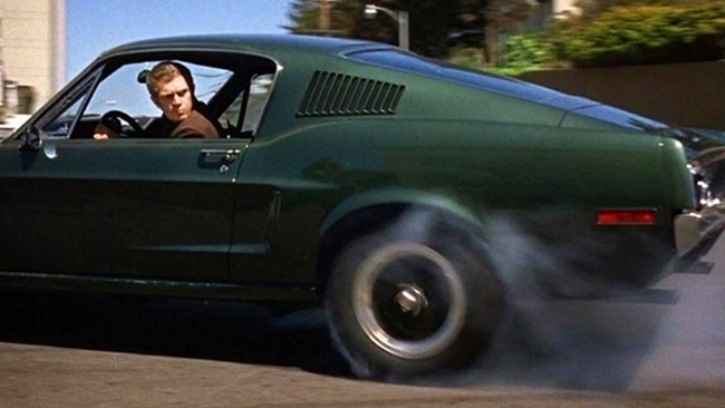 Ford mustang in steve mcqueen bullitt #6