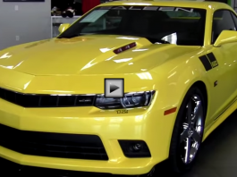 supercharged 2014 chevrolet camaro ss saleen 620black label