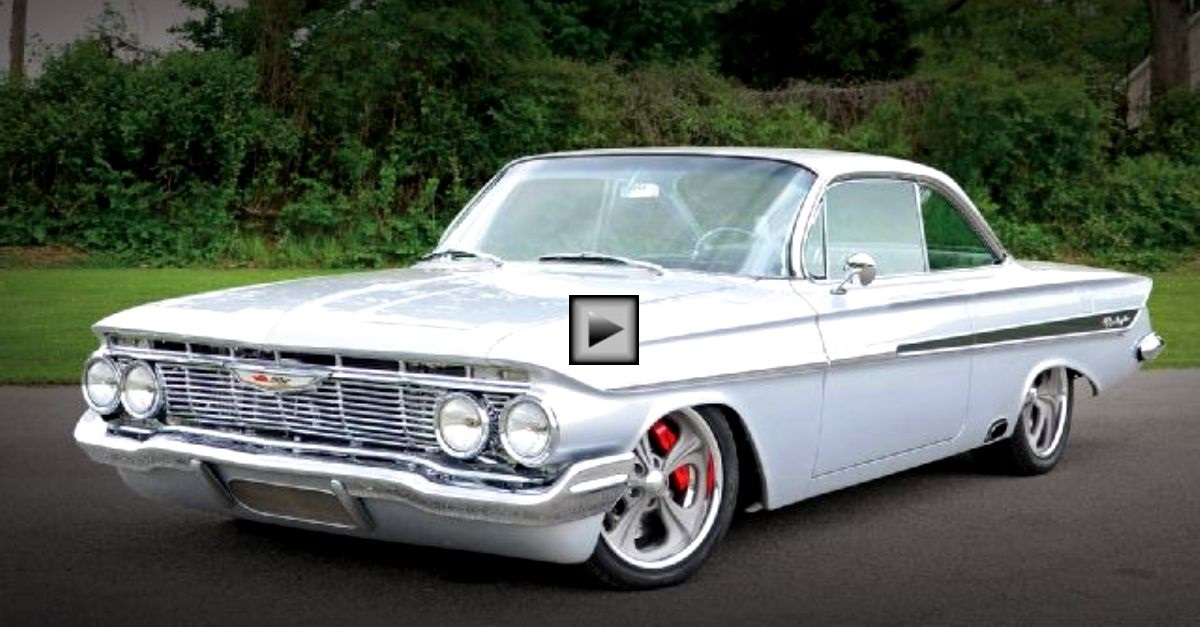 1961 chevy impala ss buble top hot rod steve holcomb
