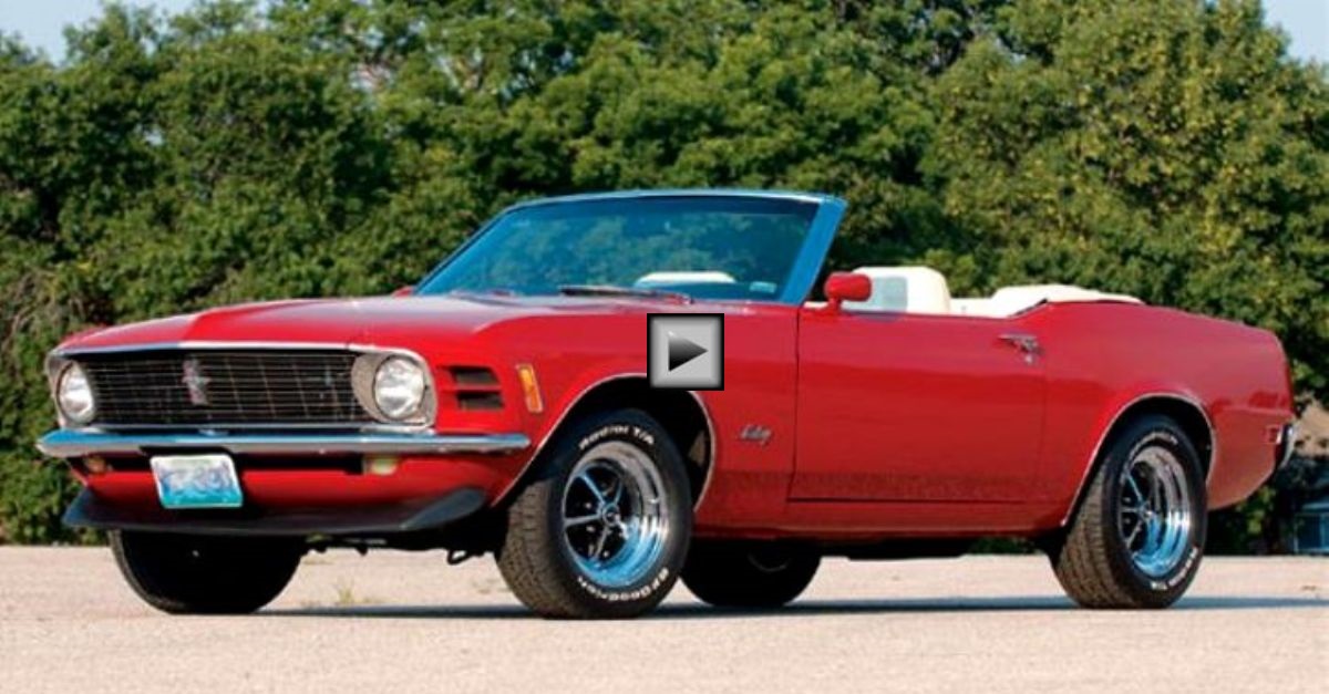 1970 ford mustang fathers day video