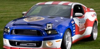 2013 mustang shelby gt500 super snake wounded warriors project