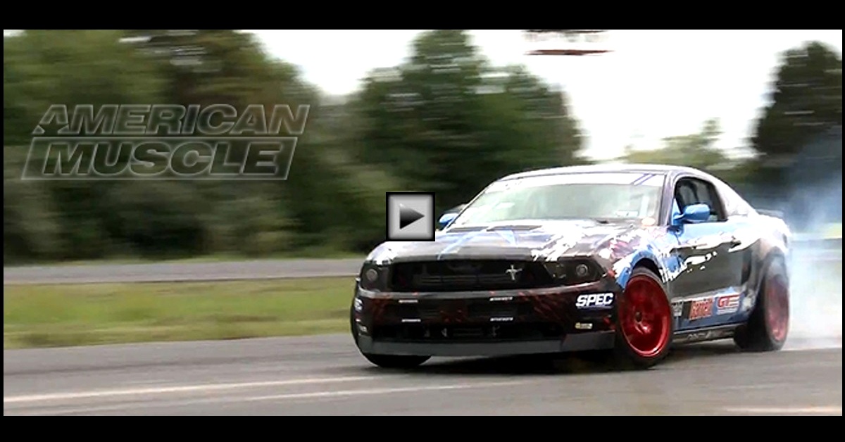 turbo mustang drift car american muscle calendar shoot