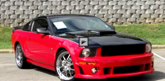 ford mustang rtc limited edition roush performance
