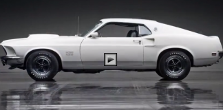 restored 1969 mustang boss 429