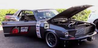 1967 ford mustang custom street car sema 2014
