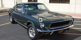 1968 Ford Mustang "Bullitt" replica