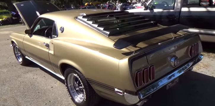 1969 ford mustang mach 1 restored