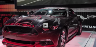 2015 fod mustang gt king cobra drag racing car at sema 2014