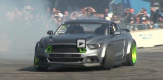 2015 mustang rtr spec 5 concept drifting at sema
