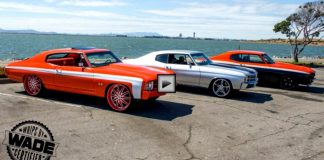 chevy chevelle ss custom ripping up the streets