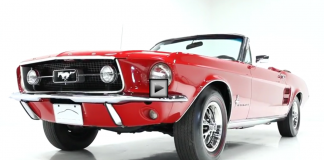 restored 1967 ford mustang convertible