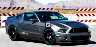 shelby 1000 mustang in action