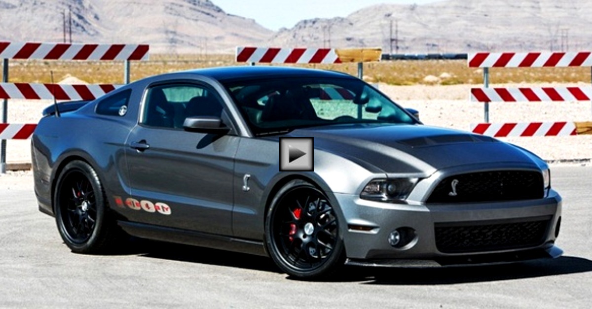 shelby 1000 mustang in action
