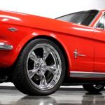 vivid red 1966 ford mustang coupe