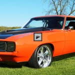 1969 chevy camaro limited edition muscle car