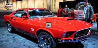 1969 ford mustang boss 429 kk sema