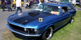 1969 mustang mach 1 fastback restomod