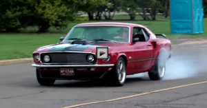 ford mustangs burnout compilation