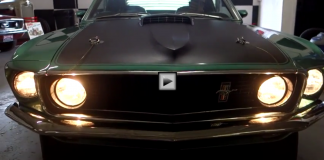 restored 1969 Ford Mustang Mach 1