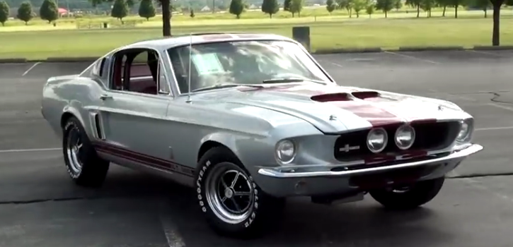 1967 ford mustang fastback s-code shelby gt500 tribute