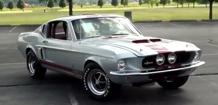 1967 Ford mustang gt fastback s code #3