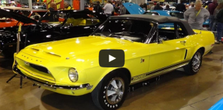1968 ford mustang shelby gt500kr convertible