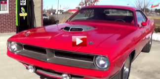 1970 plymouth cuda 440 test drive