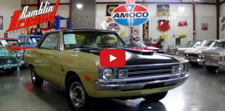 1972 dodge dart swinger muscle car