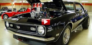 blown 1968 chevy camaro ss