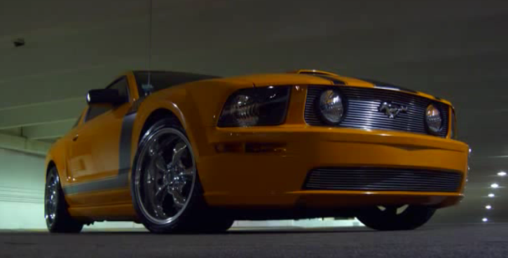 ford mustang gt turbo burnouts & donuts