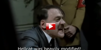 hitler mad on the dodge charger helcat