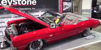 pro touring 1970 chevy chevelle convertible red one ss