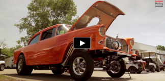 1955 chevy gasser orange krate