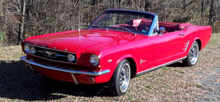 1966 ford mustang convertible 289 for sale