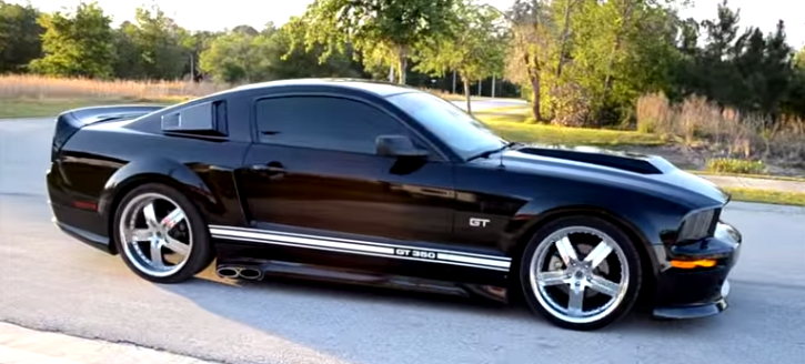 Ford mustang eleanor burnout #9