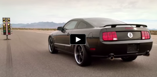 drag racing champion testing mustangs