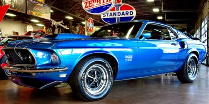 restored 1969 ford mustang 429