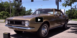 first chevy camaro built