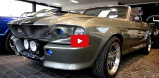 mustang shelby gt500 convertible muscle car