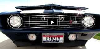 chevy camaro bad z28 muscle car