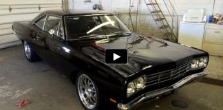 plymouth roadrunner custom muscle car