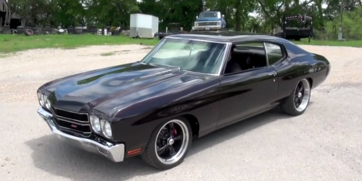 chevy chevelle custom muscle car