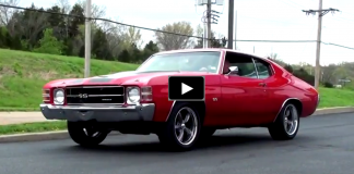 restored chevy chevelle muscle car