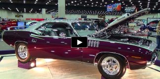 plymouth cuda custom muscle car