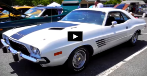 dodge challenger muscle car
